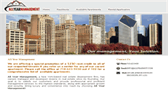 Desktop Screenshot of allyearmgt.com